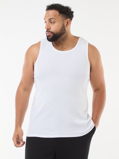 Set mouwloze shirts van jerseytricot - Kiabi