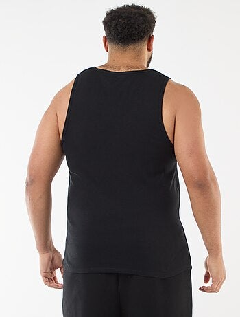 Set mouwloze shirts van jerseytricot