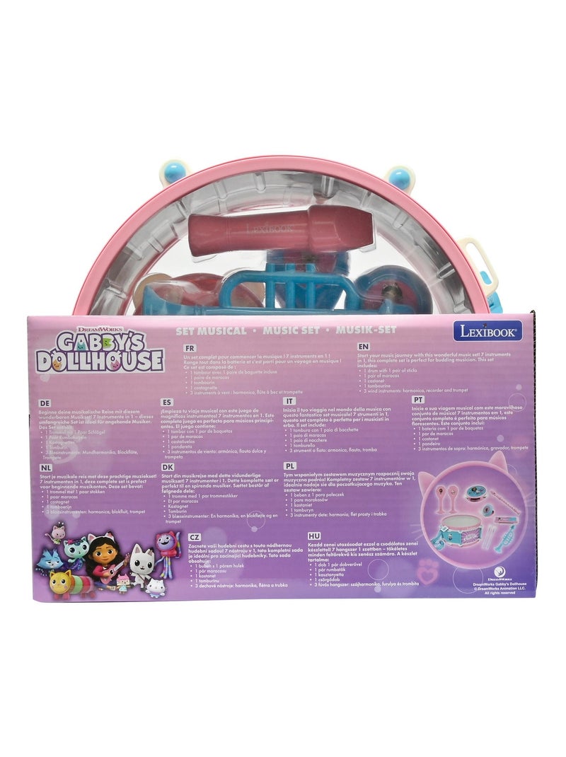 Set musical 7pcs gabby et la maison magique Rose - Kiabi