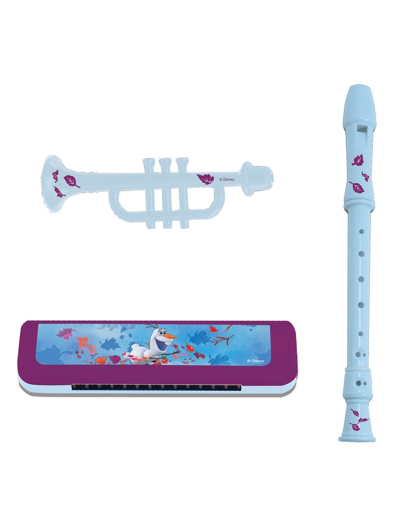 Set musical 7pcs reine des neiges Bleu - Kiabi