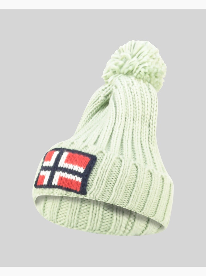 Set muts, sjaal en handschoenen wamilla xamilla zamilla – geographical norway Pastelgroen - Kiabi