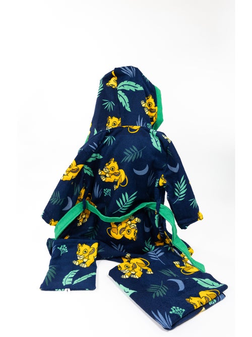 Set Peignoir + Serviette + Gant Enfant Le Roi Lion Disney - Kiabi