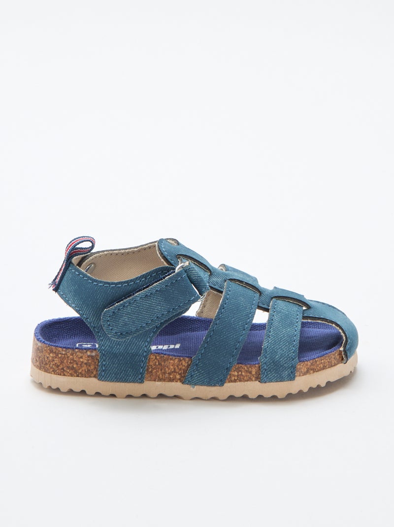 Set postuurcorrigerende sandalen met meerdere bandjes Blauw - Kiabi