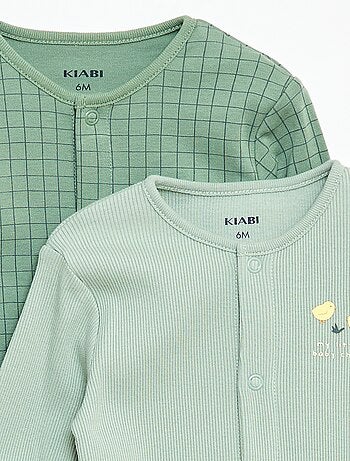 Set pyjama's met voetjes
