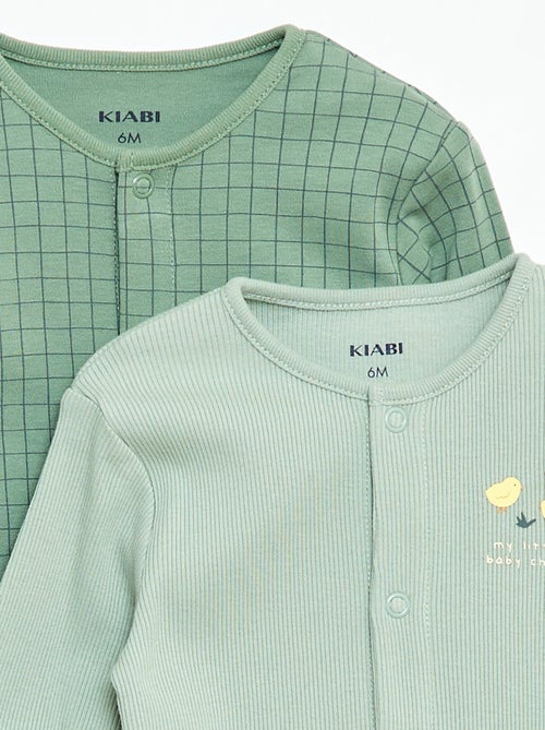 Set pyjama's met voetjes - Kiabi Set pyjama's met voetjes - Kiabi