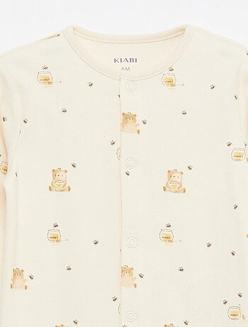 Set pyjama's met voetjes