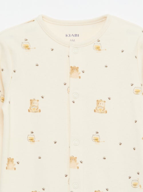 Set pyjama's met voetjes - Kiabi Set pyjama's met voetjes - Kiabi