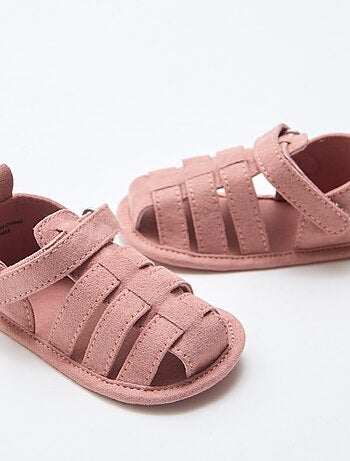 Set sandalen met klittenband