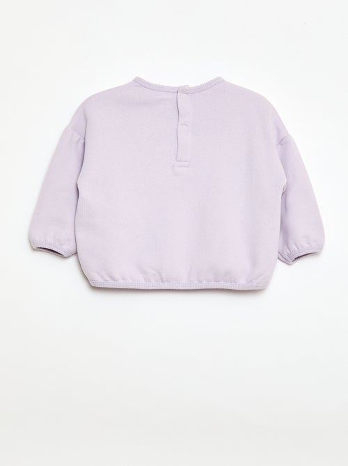 Set sweater + sporttraining met print - Kiabi