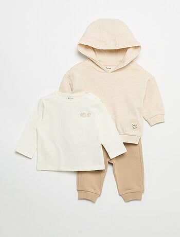 Set sweatshirt + sporttraining + T-shirt - 3-delig