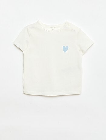 Set T-shirt + short met all-over print