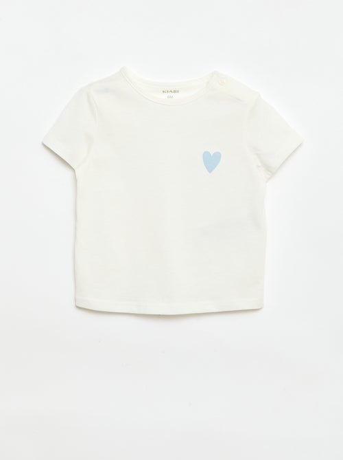 Set T-shirt + short met all-over print - Kiabi