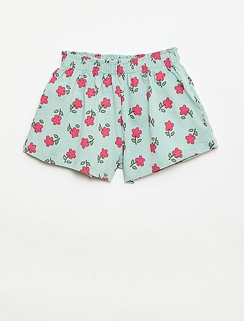 Set T-shirt + short met all-over print