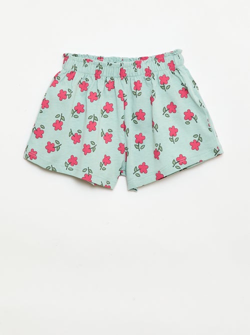 Set T-shirt + short met all-over print - Kiabi