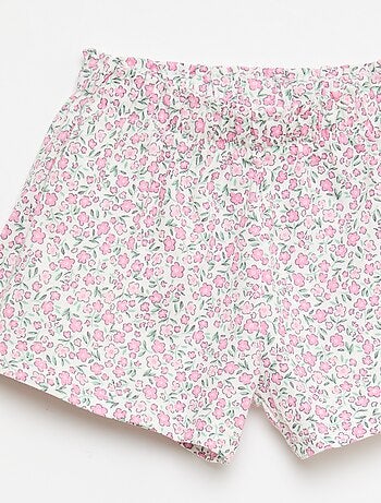 Set T-shirt + short met all-over print