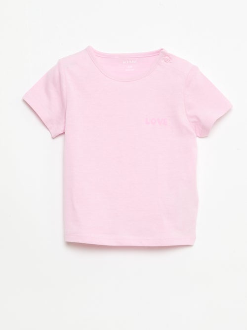 Set T-shirt + short met all-over print - Kiabi Set T-shirt + short met all-over print - Kiabi