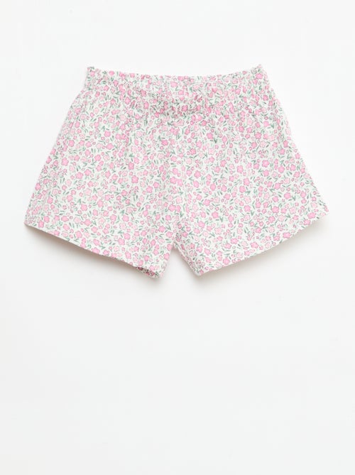 Set T-shirt + short met all-over print - Kiabi Set T-shirt + short met all-over print - Kiabi