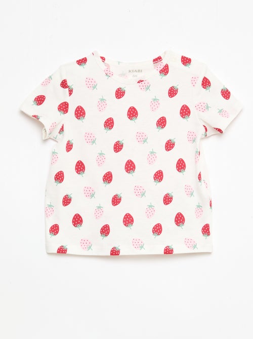 Set T-shirt + short met all-over print - Kiabi