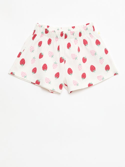 Set T-shirt + short met all-over print - Kiabi