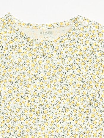 Set T-shirt + short met all-over print