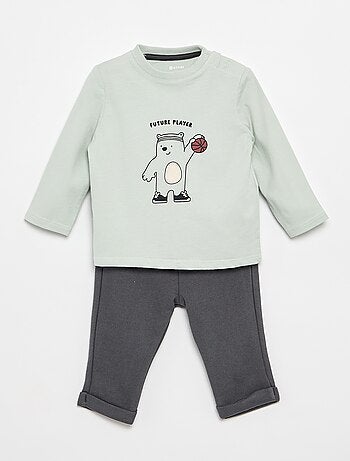 Set T-shirt + sporttrainingbroek - 2-delig