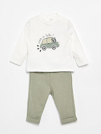 Set T-shirt + sporttrainingbroek - 2-delig