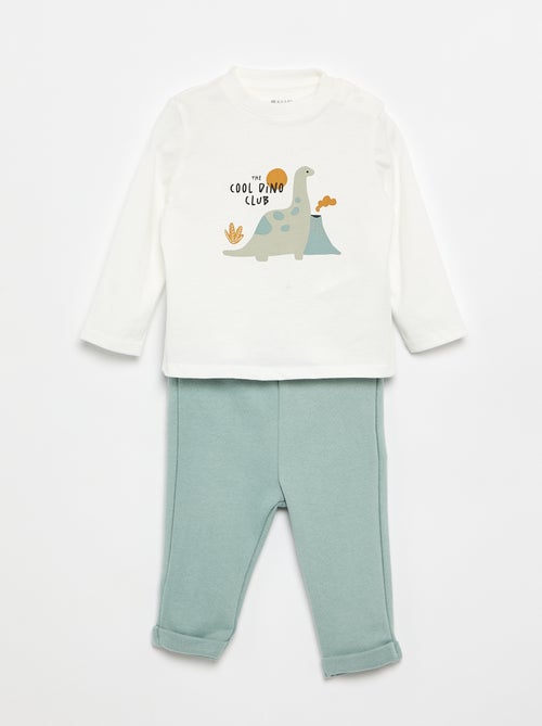 Set T-shirt + sporttrainingbroek - 2-delig - Kiabi