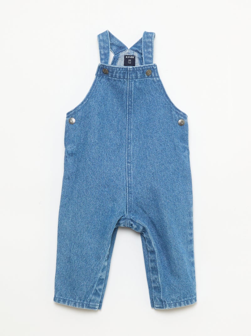 Set T-shirt + tuinbroek - 2-delig Blauw - Kiabi