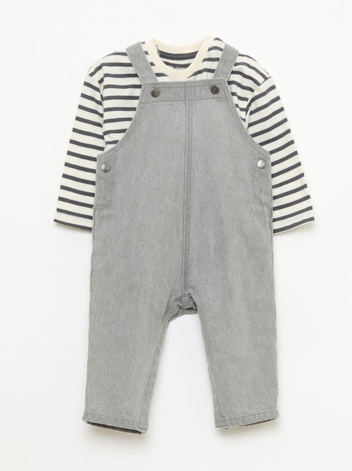 Set T-shirt + tuinbroek - 2-delig - Kiabi