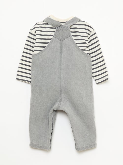 Set T-shirt + tuinbroek - 2-delig - Kiabi