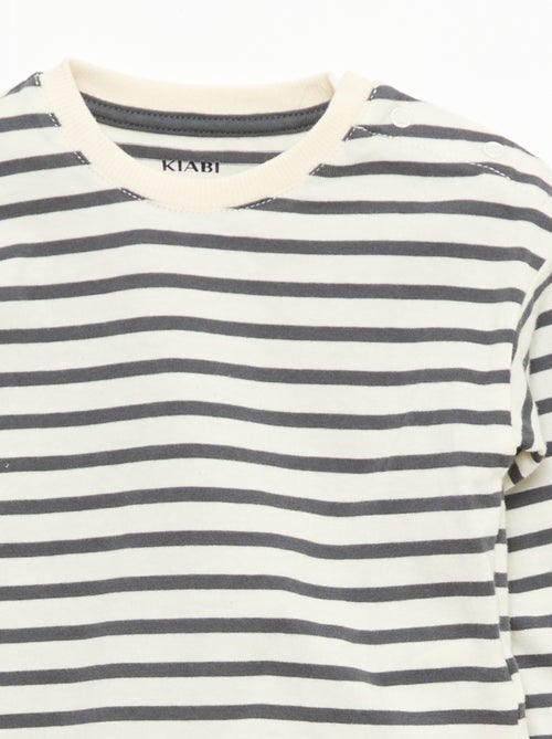 Set T-shirt + tuinbroek - 2-delig - Kiabi