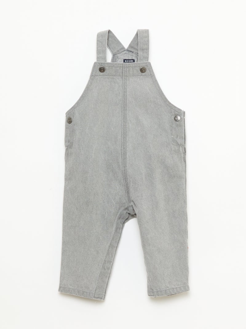 Set T-shirt + tuinbroek - 2-delig Grijs - Kiabi