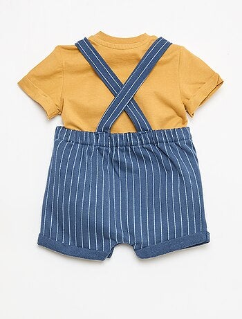 Set T-shirt + tuinbroek 'Disney' 'Mickey' - 2-delig