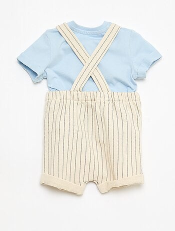 Set T-shirt + tuinbroek 'Disney' 'Mickey' - 2-delig