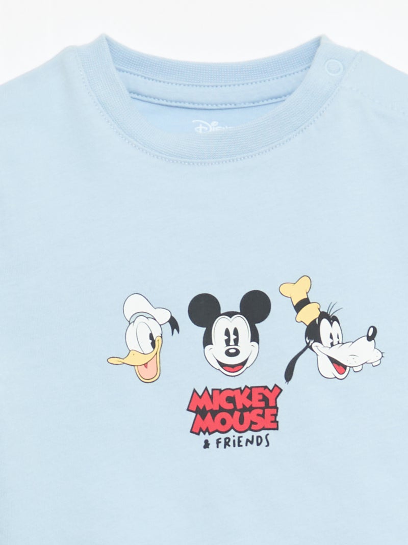 Set T-shirt + tuinbroek 'Disney' 'Mickey' - 2-delig Blauw - Kiabi