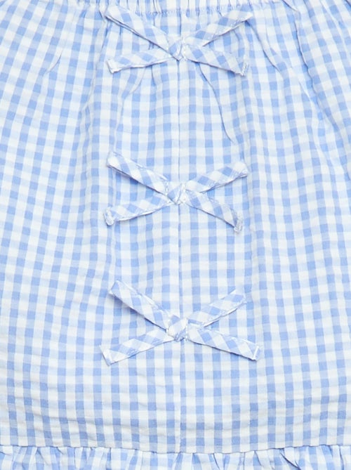 Set top + broek met katoenen details - Kiabi