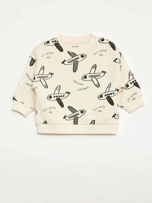 Set trui + sporttraining met fantasieprint - 2-delig - Kiabi