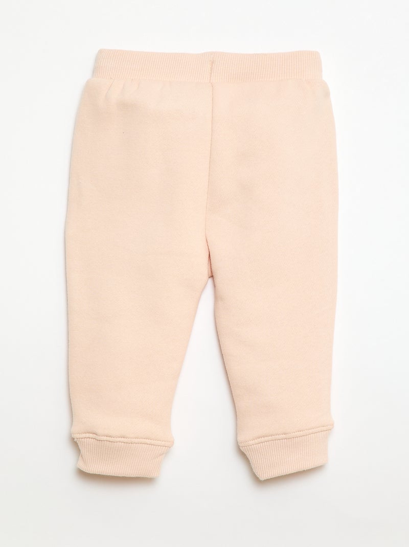Set trui + sporttraining met fantasieprint Rose - Kiabi
