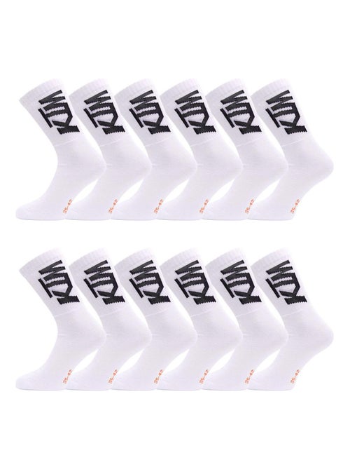 Set van 12 paar herentennisschoenen - Kiabi