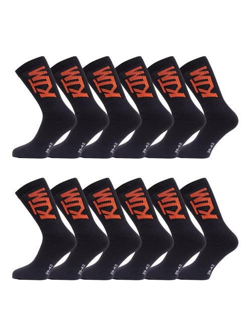 Set van 12 paar herentennisschoenen - Kiabi
