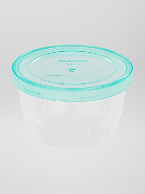 Set van 12 potjes 250 ml 'Badabulle' - Kiabi Set van 12 potjes 250 ml 'Badabulle' - Kiabi