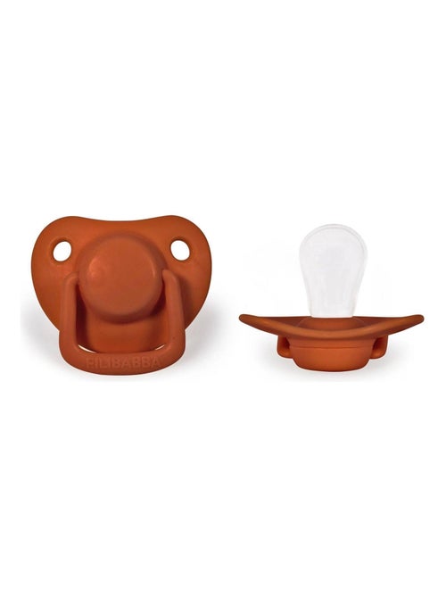 Set van 2 anatomische siliconen fopspenen 0-6m - Kiabi