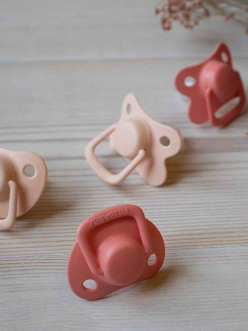 Set van 2 anatomische siliconen fopspenen 0-6m - Kiabi