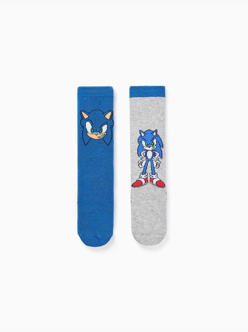 Set van 2 antislip sokken met Sonic prints - Kiabi