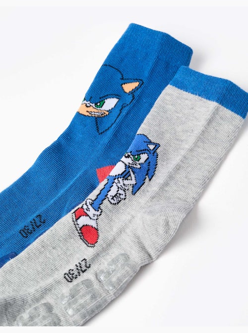 Set van 2 antislip sokken met Sonic prints - Kiabi