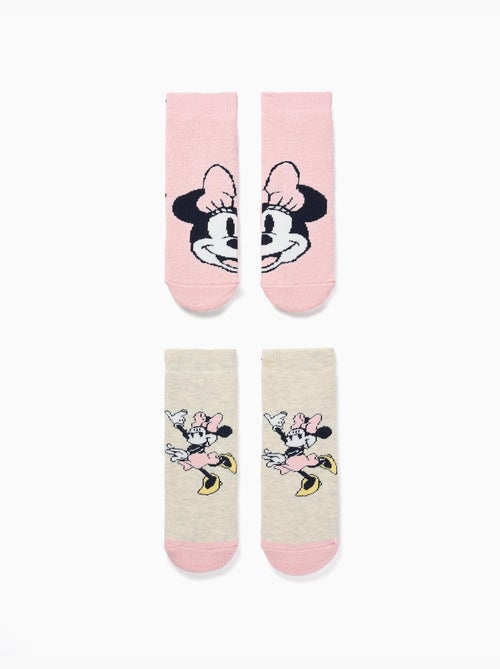 Set van 2 antislipsokken met Minnie prints - Kiabi