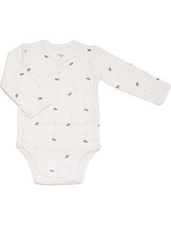 Set van 2 baby rompertjes met lange mouwen - mini nous