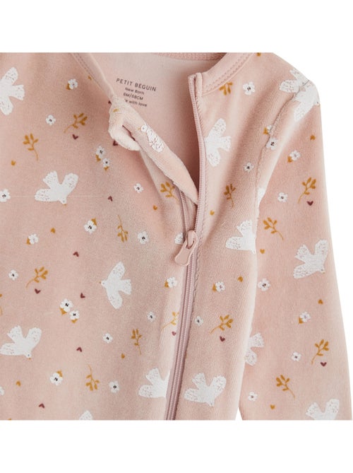 Set van 2 babypyjama's met ritssluiting miette - Kiabi