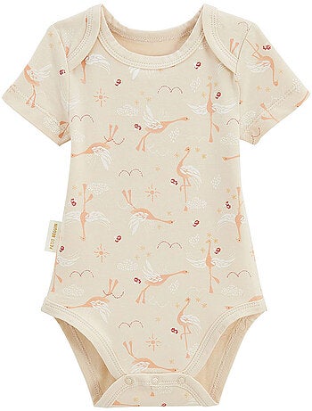 Set van 2 babyrompertjes met korte mouwen, zomerpoëzie.