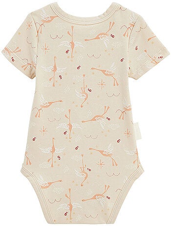 Set van 2 babyrompertjes met korte mouwen, zomerpoëzie.